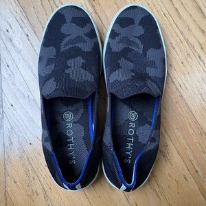 Rothy’s Black Camouflage Sneaker